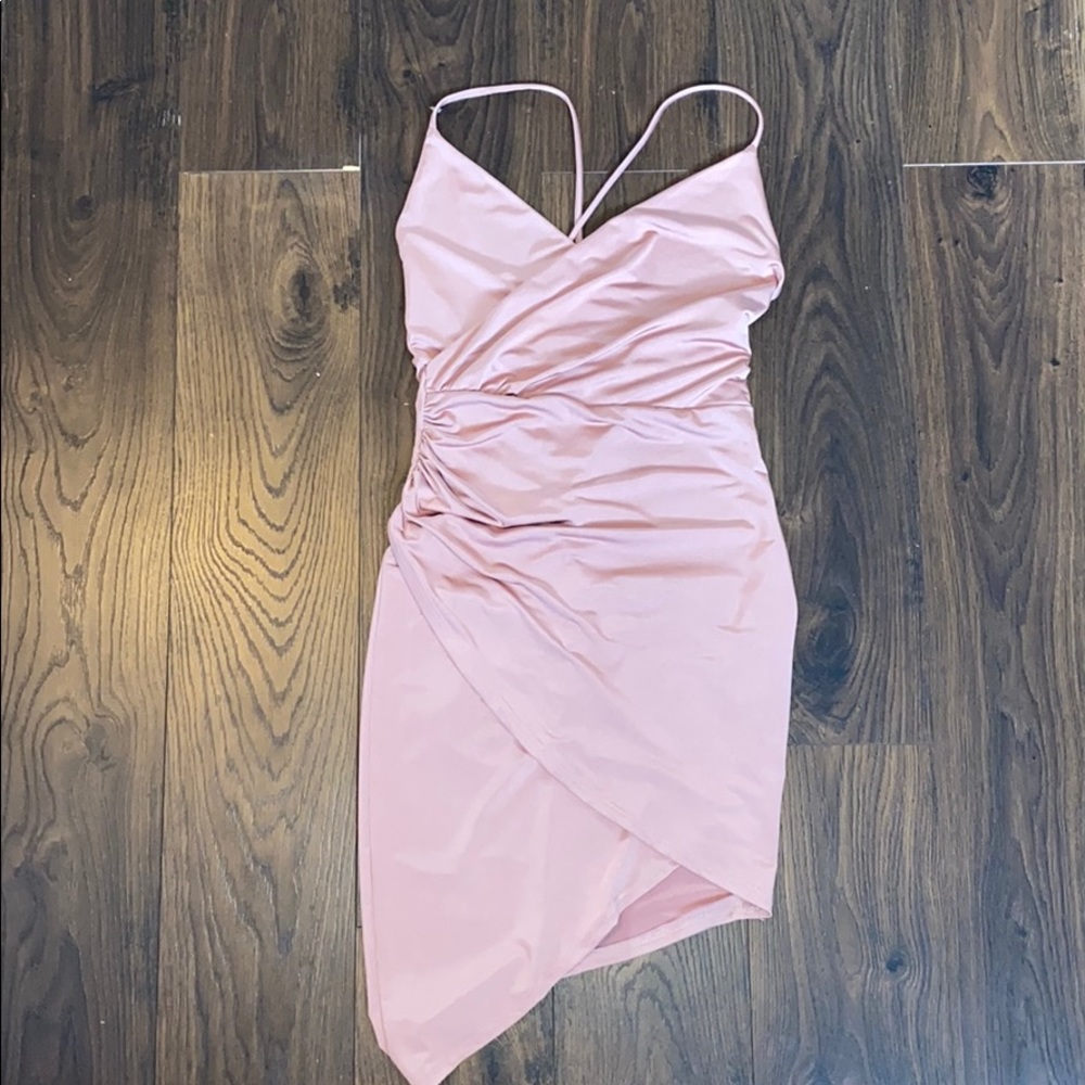 ‼️ 2 FOR $22 ‼️ Windsor Rose Gold Dress ✨🥂